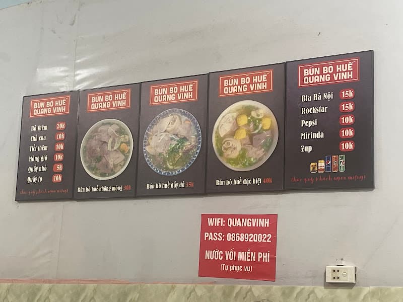 Hình ảnh Bún bò Huế Quang Vinh - 3