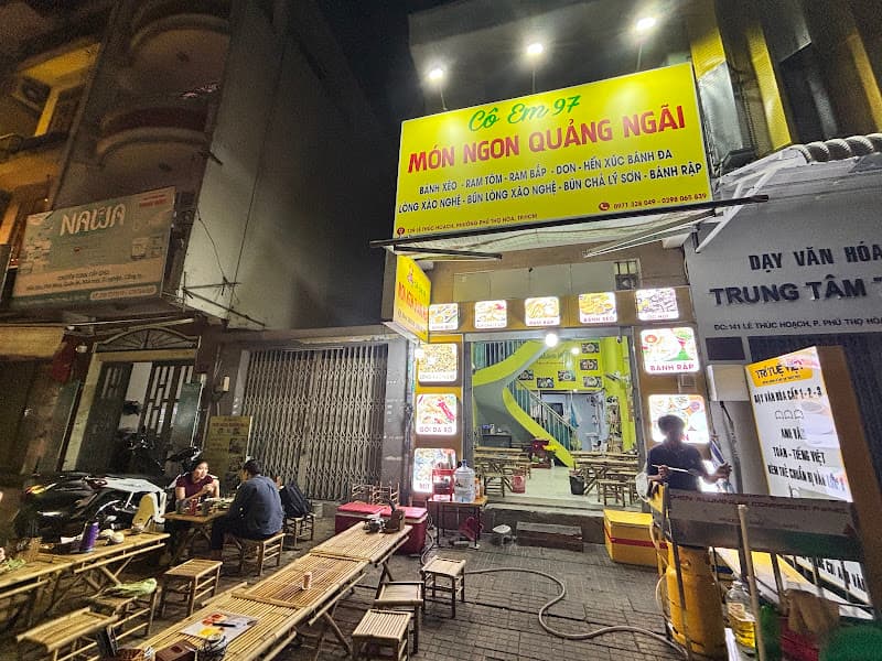 Cô Em 97 | Món Ăn Ngon Quảng Ngãi Tân Quý | Quán Ăn Ngon Tân Quý Tân Phú