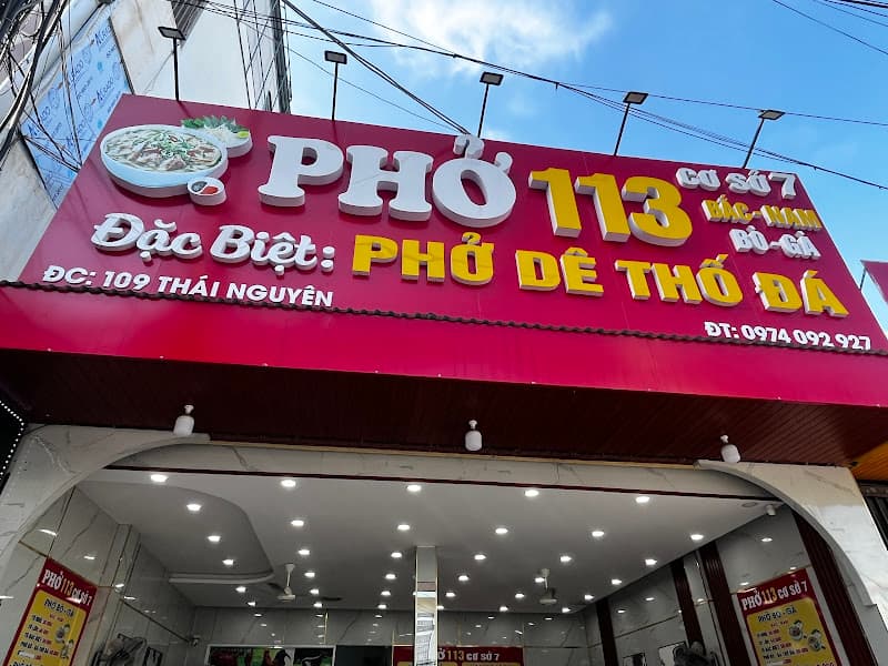 Phở Dê Thố Đá 113 Bắc - Nam Cơ Sở 7