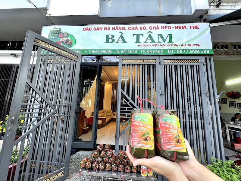 Ảnh bìa Đặc Sản Chả Bò Bà Tâm Đà Nẵng