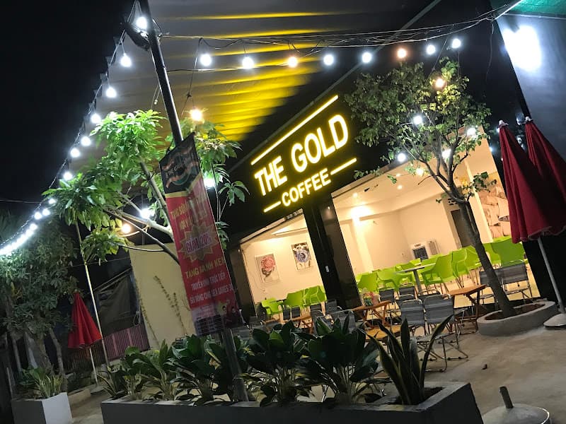 The gold coffee