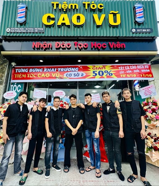 Hình ảnh Tiệm Tóc Cao Vũ-Barber(cơ sở 2) 理发店, 이발소 - 2