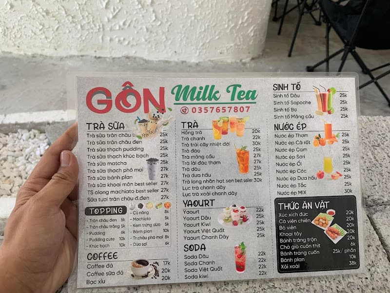 Hình ảnh Gôn Milk Tea - 5