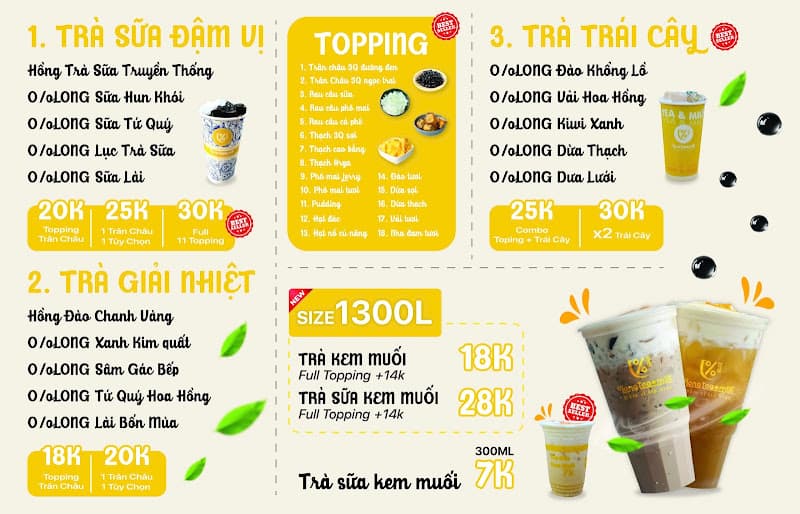Hình ảnh Trà sữa Trạm O/oLONG Tea & Milk - Trần Hưng Đạo - 5
