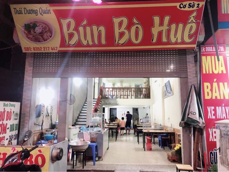 Ảnh bìa Bún bò huế Thái Dương