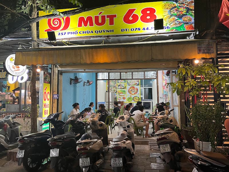 Ốc Mút 68 - Quán Ốc Ngon Hà Nội