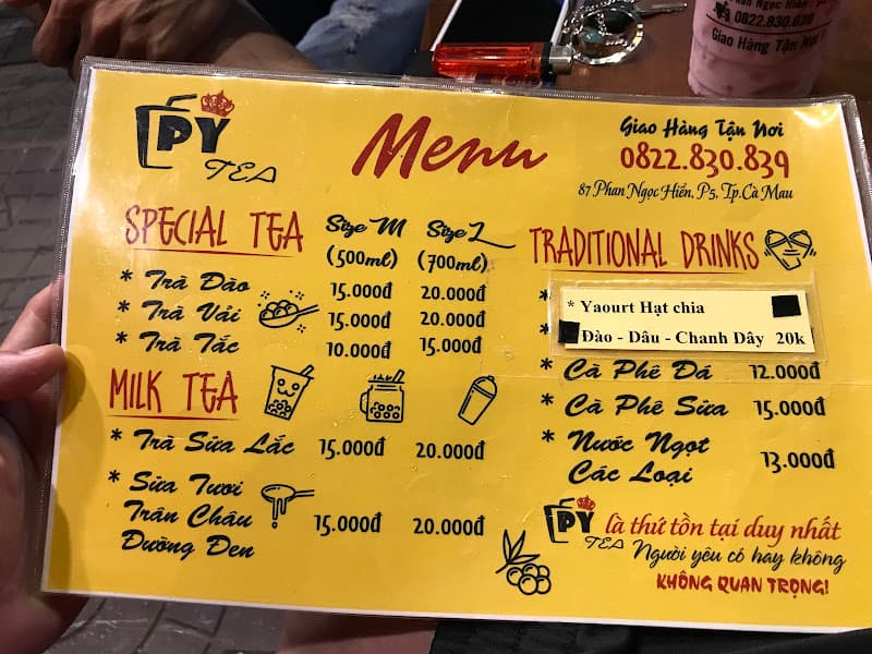 Hình ảnh Trà Sữa Lắc PY - 2