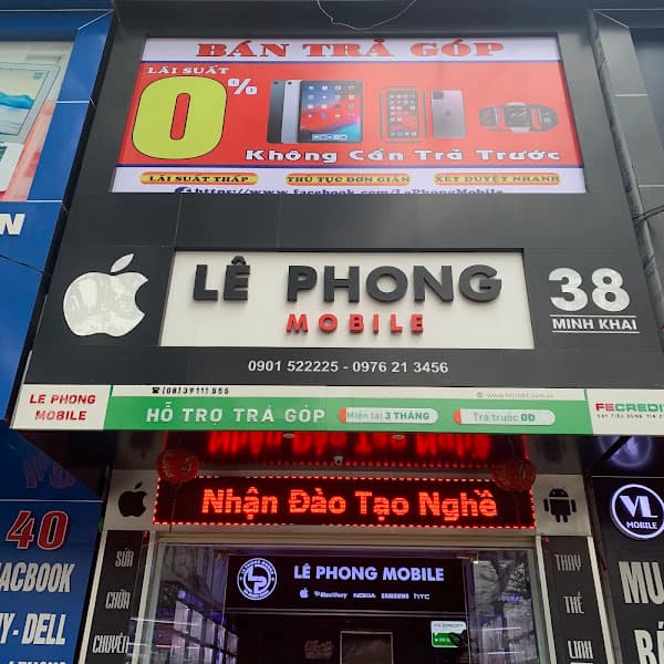 Lê phong Mobile - Nơi bán điện thoại uy tín thành phố Vinh