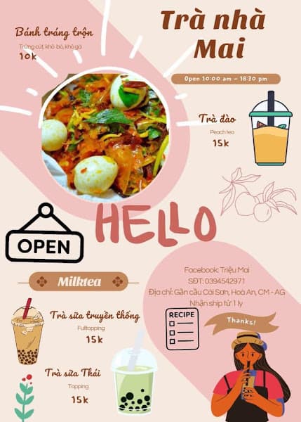 Hình ảnh Trà Nhà Mai - Trà sữa & Ăn vặt - 6