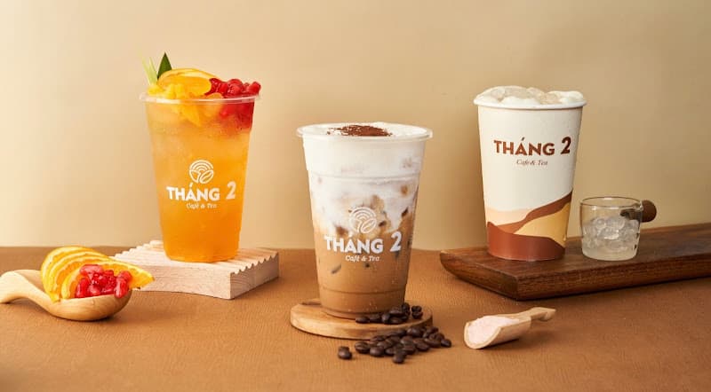 Hình ảnh Tiệm cà phê muối, Trà trái cây tươi- Tháng 2 cafe - 3