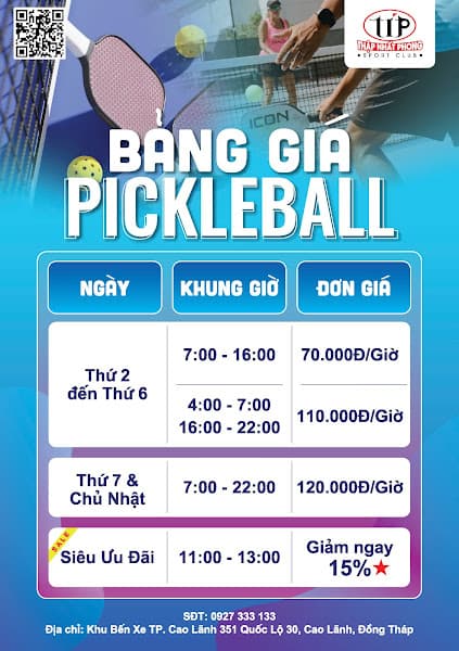 Hình ảnh Sân Thể Thao Thập Nhất Phong - Pickleball - 5