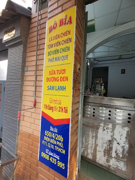 Quán Bò Bía - Gỏi - Bột Chiên