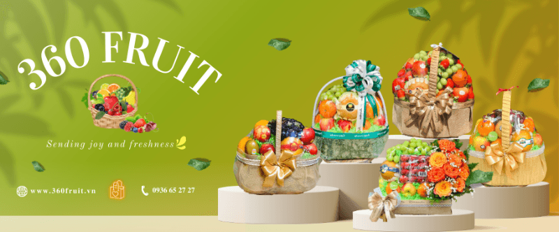 Hình ảnh Giỏ trái cây quà tặng 360 - 2