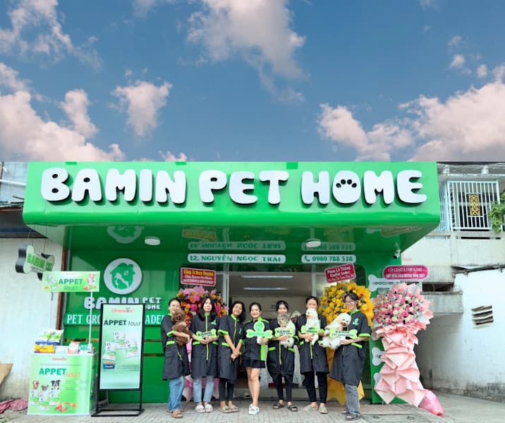 Hình ảnh Bamin Pet Home ( Đào tạo học viên, Cắt tỉa lông, spa thú cưng uy tín Cần Thơ ) - 3