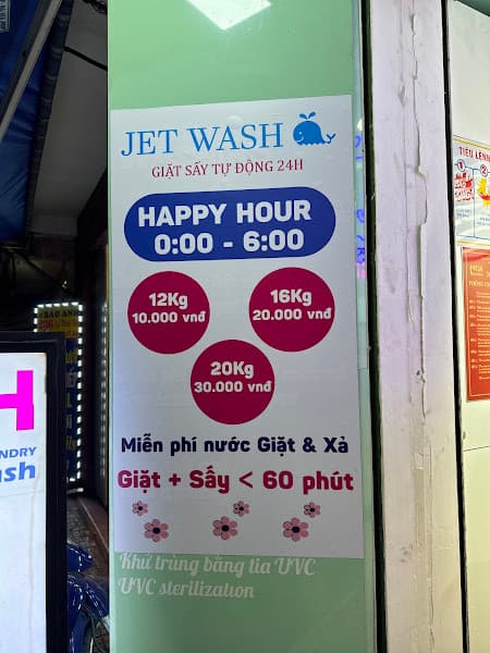 Hình ảnh Jet wash coin laundry GIẶT SẤY TỰ ĐỘNG 24H - 3