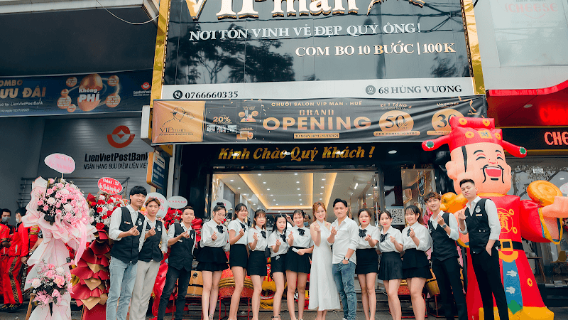 VIPMan Barber Shop - Cắt tóc nam Huế