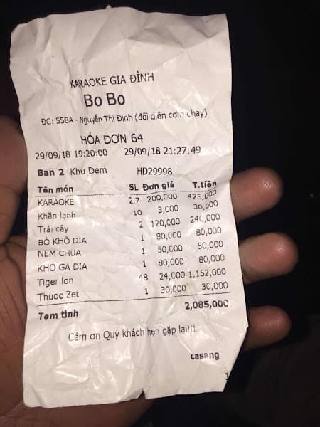 Hình ảnh Quán Karaoke Bo Bo - 2