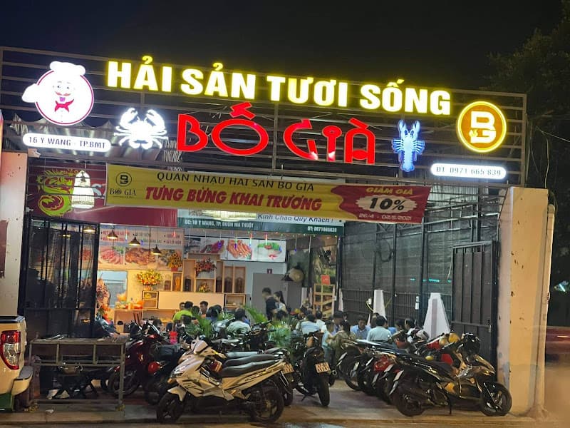 Ảnh bìa Hải sản tươi bố già