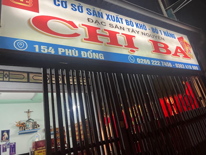 Ảnh bìa Bò Khô Chị Ba Gia Lai - Đặc sản Gia Lai Pleiku