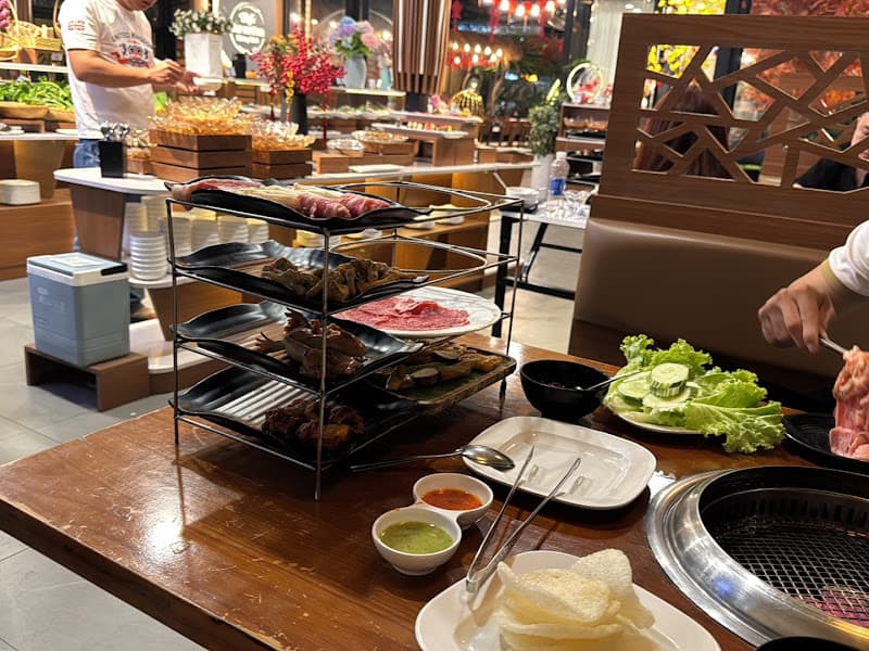 Hình ảnh SÂU NƯỚNG CAM LÂM - BBQ and Hot pot Buffet - 구이 뷔페와 무연탕 - 2