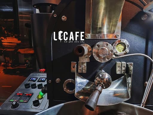 cửa hàng rang xay LECAFE
