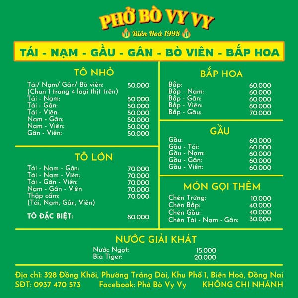 Hình ảnh Phở Bò Vy Vy - 5