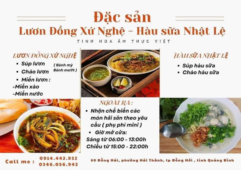 Hình ảnh Đặc Sản Lươn Đồng & Hàu Sữa Nhật Lệ - 4