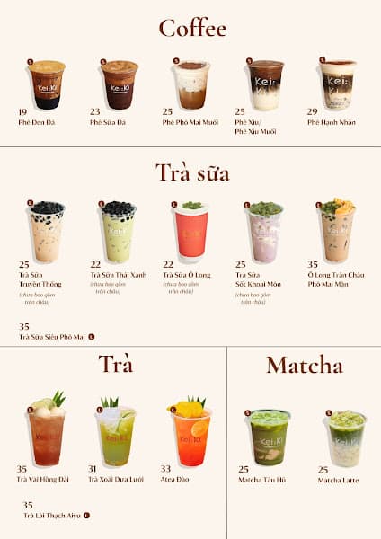 Hình ảnh KeiKi - Ki ốt trà sữa, Cà Phê Phô Mai Muối - 3