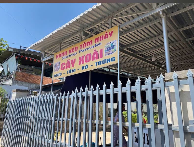 BÁNH XÈO TÔM NHẢY CÂY XOÀI