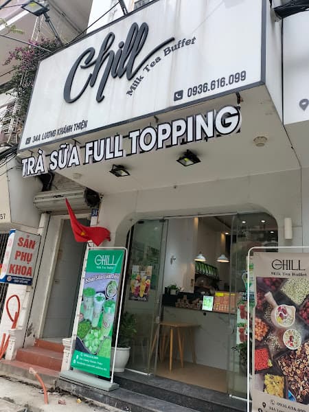 CHILL Milk Tea - Trà Sữa Full Topping