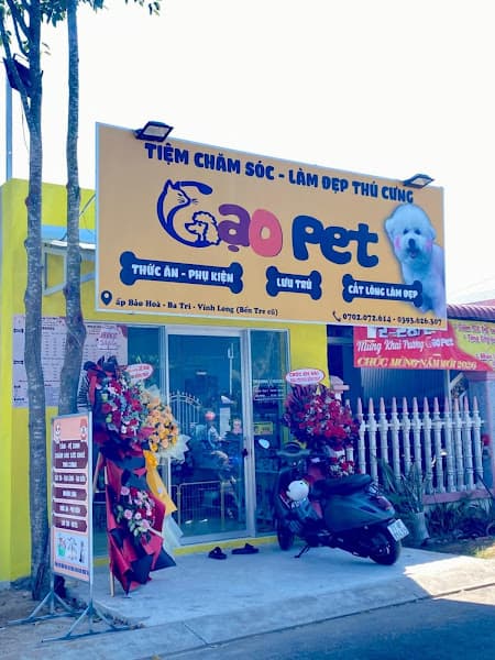 Gạopet - dịch vụ chăm sóc thú cưng Ba Tri