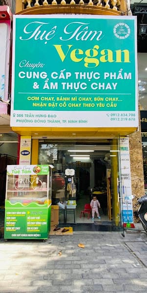 Ảnh bìa Quán chay Tuệ Tâm - Tuệ Tâm Vegan (305 Trần Hưng Đạo)
