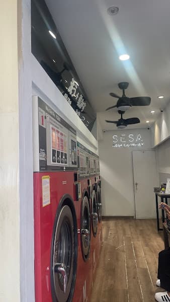 (OPEN 24H) SESA Coin Laundry Cửa hàng giặt sấy tự động
