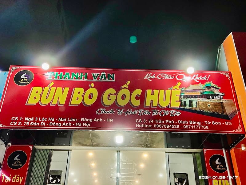 Ảnh bìa BÚN BÒ GỐC HUẾ -THANH VÂN CƠ SƠ 3