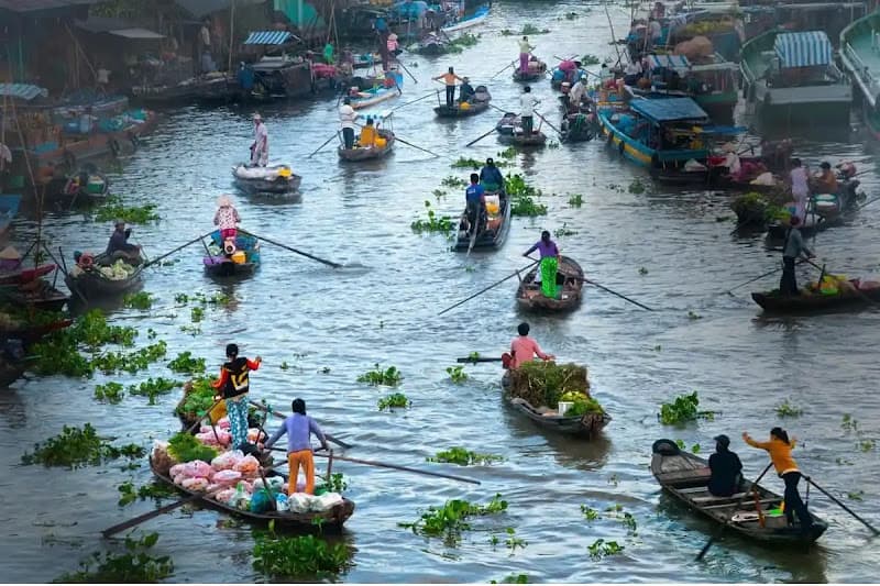Hình ảnh Chợ Nổi Long Xuyên - 2