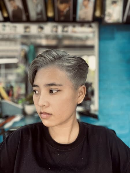 Hình ảnh Cắt tóc nam - Út Quắn - 4