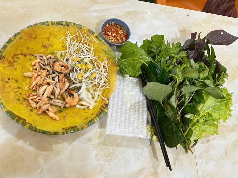 Hình ảnh Vòng xoay bánh xèo không dầu mỡ - 4