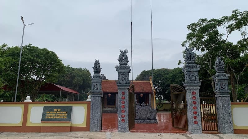 Hình ảnh Di tích lịch sử văn hoá - Đền thờ Khai Quốc Công Thần thời Hậu Lê: TRƯƠNG LÔI - TRƯƠNG CHIẾN - 5