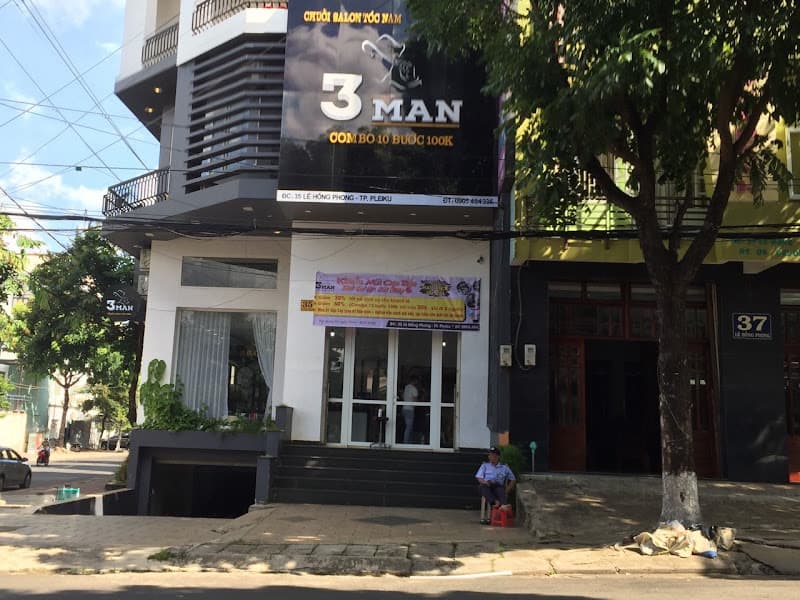 Hình ảnh Tiệm cắt tóc nam đẹp ở Pleiku Gia Lai | Salon 3man - 6