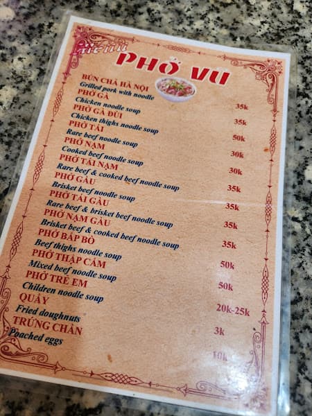 Hình ảnh PHỞ VŨ hà nội - 8