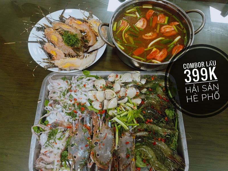 Hải sản hè phố _ cơ sở vinh