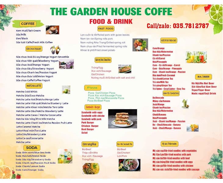 Hình ảnh The Garden House Coffee - Food & Drink - 7