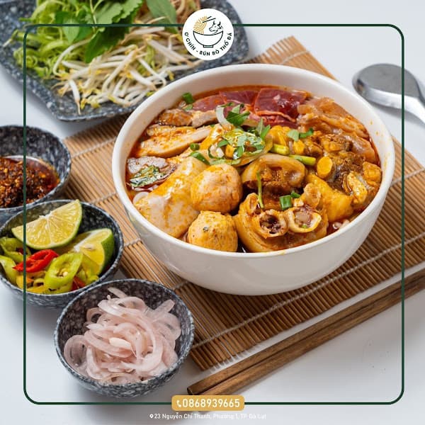 Hình ảnh Bún bò thố đá O Chín - Đà Lạt - 4