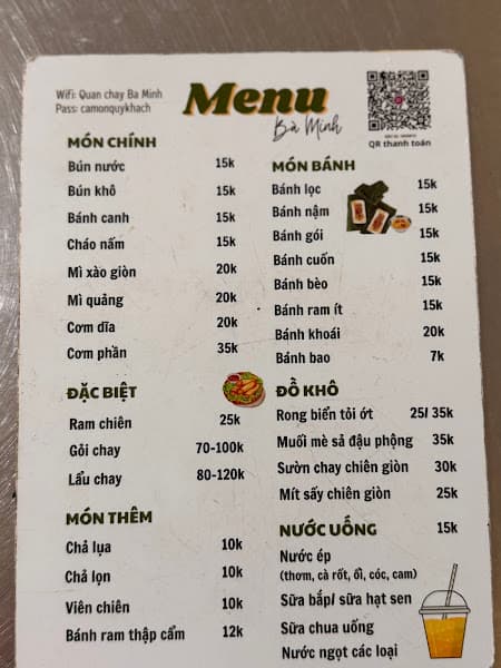 Hình ảnh Quán Chay Bà Minh - 3