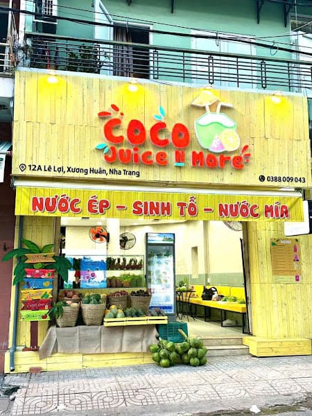 Sinh tố và trái cây Coco Juice N More