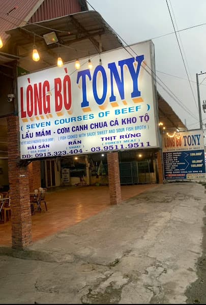Tony Quán Bò 7 Món