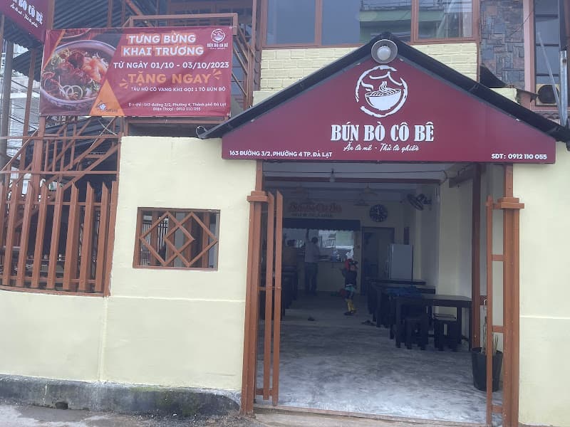 Bún Bò Cô Bê - bún bò Đà Lạt