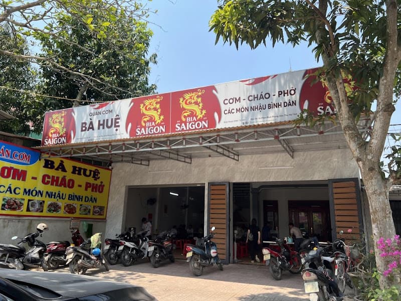 Quán Cơm Bà Huệ địa chỉ mới
