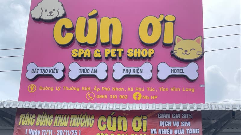 Cún Ơi Spa & Pet Shop