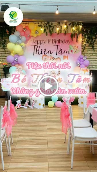 Hình ảnh Nhà hàng Vườn Quê 2 - tiệc thôi nôi trọn gói trang trí TP. HCM - 5